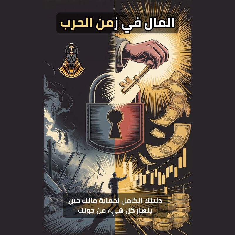 غلاف كتاب المال في زمن الحرب